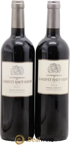 image du vin Pessac-Léognan les Demoiselles de Larrivet Haut Brion Château Larrivet Haut Brion