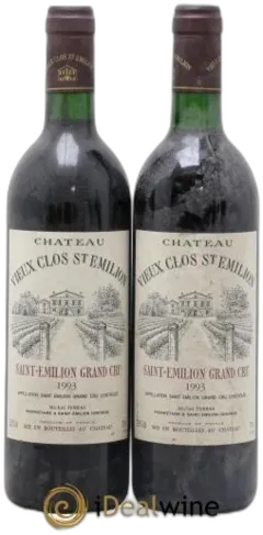 photo du vin Saint-Émilion Grand Cru Château Vieux Clos st Emilion