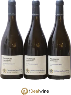 illustration du vin Meursault 1er Cru la Pièce Sous Bois Château de Saint-Aubin