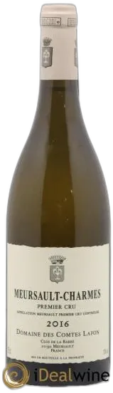 capture du vin Meursault 1er Cru Charmes Comtes Lafon