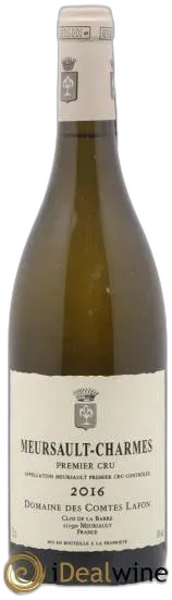 capture du vin Meursault 1er Cru Charmes Comtes Lafon