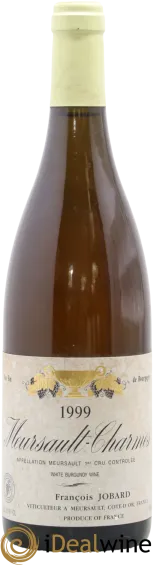illustration du vin Meursault 1er Cru Charmes François et Antoine Jobard