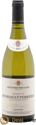 photos du vin Meursault 1er Cru Perrières Bouchard Père & Fils