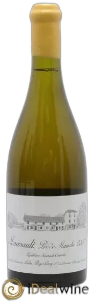 vue du vin Meursault Pré de Manche D&Apos;Auvenay