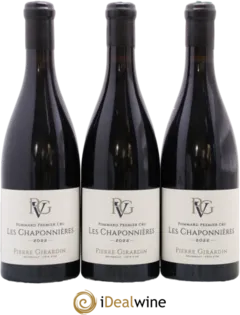 aperçu du vin Pommard 1er Cru les Chaponnières Pierre Girardin