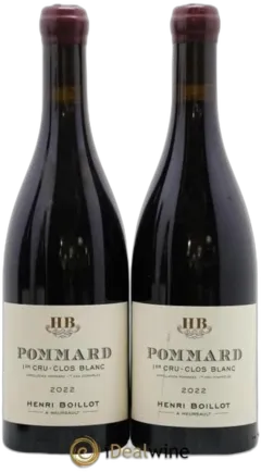image du vin Pommard 1er Cru Clos Blanc Henri Boillot