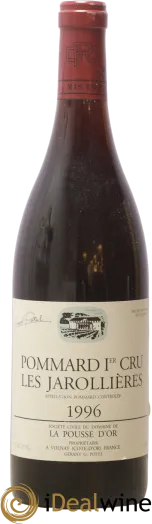 capture du vin Pommard 1er Cru les Jarollières la Pousse D&Apos;or