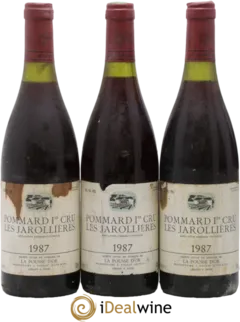 capture du vin Pommard 1er Cru les Jarollières la Pousse D&Apos;or