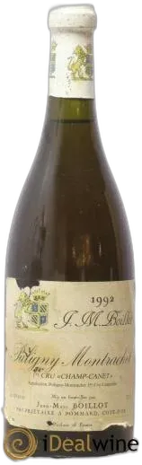 image du vin Puligny-Montrachet 1er Cru Champ-Canet Jean-Marc Boillot