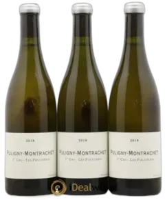 vue du vin Puligny-Montrachet 1er Cru les Folatières Domaine de Chassorney Frédéric Cossard