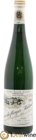 capture du vin Riesling Scharzhofberger Kabinett Egon Muller