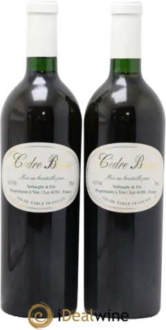 photo du vin Vin de France Cèdre Blanc Pascal et Jean-Marc Verhaeghe