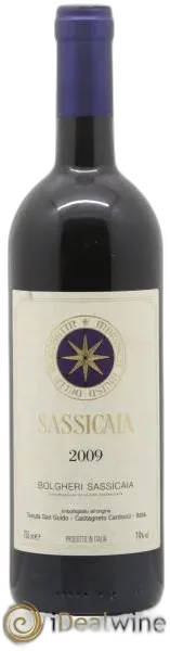 photo du vin Bolgheri Doc Sassicaia Tenuta San Guido