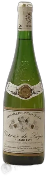 illustration du vin Coteaux du Layon Domaine des Petits Quarts