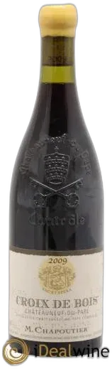 photo du vin Châteauneuf-du-Pape Croix de Bois Chapoutier