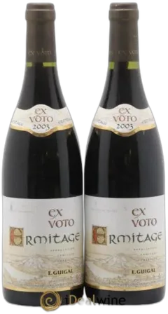 photo du vin Ermitage ex Voto Guigal
