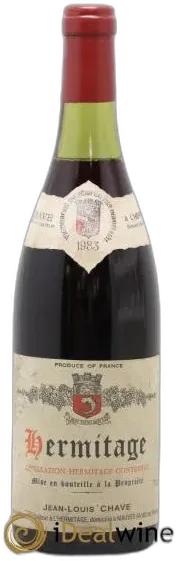 photos du vin Hermitage Jean-Louis Chave