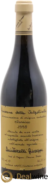 image du vin Amarone Della Valpolicella Docg Classico Giuseppe Quintarelli