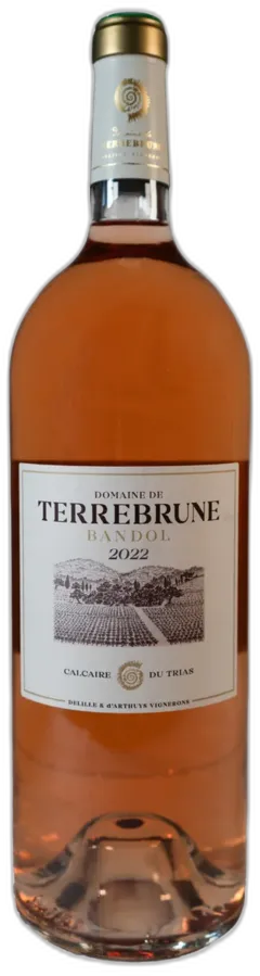 photo du vin Bandol Rosé Terrebrune