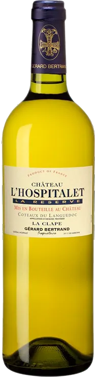 photo du vin Château l’Hospitalet la Réserve Blanc