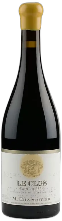 vue du vin m Chapoutier Saint Joseph le Clos