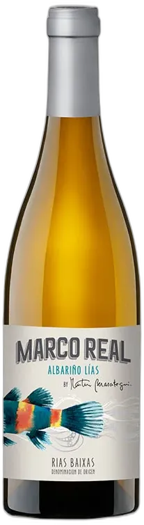 illustration du vin Marco Real Albariño by Martín Berasategui