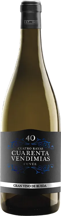 vue du vin Cuarenta Vendimias Cuvée Gran Vino de Rueda