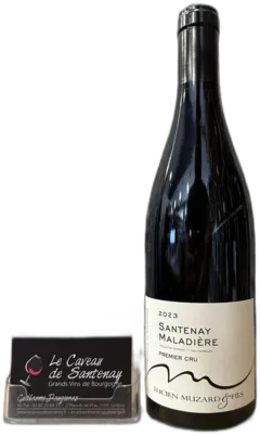 photo du vin Santenay 1er Cru Maladière Rouge 2023 Domaine Lucien Muzard et Fils