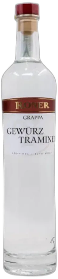 photo du vin Grappa Gewürztraminer Roner