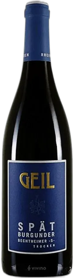 illustration du vin Pinot Noir Spatburgunger Berchteim Weingut Geil