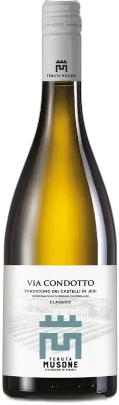 photos du vin Verdicchio Castelli di Jesi Classico Doc Via Condotto Tenuta Musone