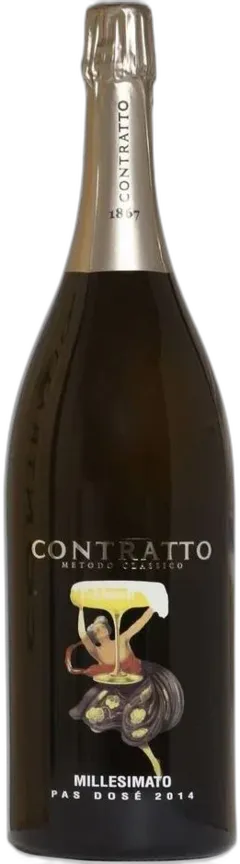 vue du vin Spumante Millesimato Pas Dosé Mathusalem Contratto
