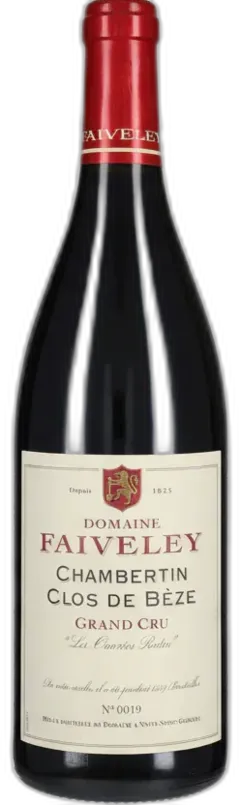 image du vin Chambertin Clos de Beze Grand Cru 2022 "les Ouvrees Rodin" Domaines Faiveley