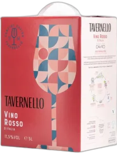 photo du vin Vino Rosso Bag in Box 5 Litri Tavernello