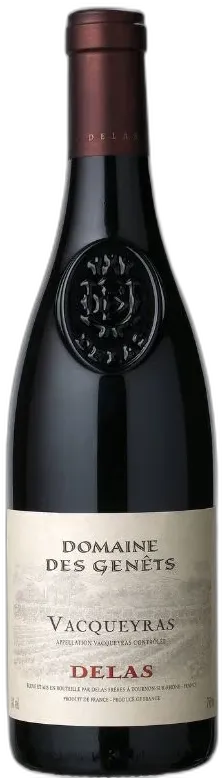 photo du vin Domaine des Genêts Maison Delas