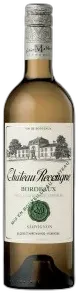 capture du vin Bordeaux Blanc Sauvignon Chateau Recougne
