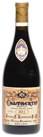 photo du vin Chambertin Grand Cru Domaine Armand Rousseau