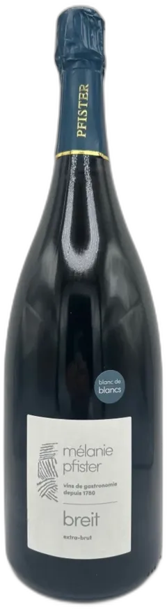 photo du vin Domaine Pfister Breit Blanc de Blancs Extra Brut Alsace France