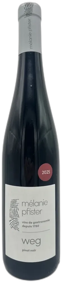 image du vin Domaine Pfister Weg Pinot Noir Alsace France