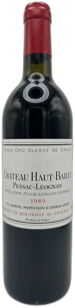 capture du vin Château Haut Bailly Cru Classe de Graves)
