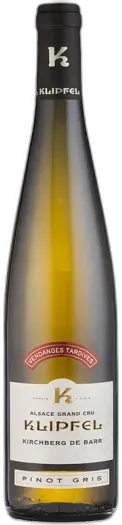 vue du vin Pinot Gris Grand Cru Kirchberg de Barr Vendanges Tardives