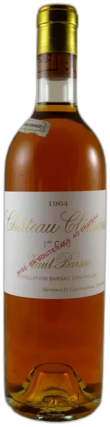vue du vin Château Climens 1964