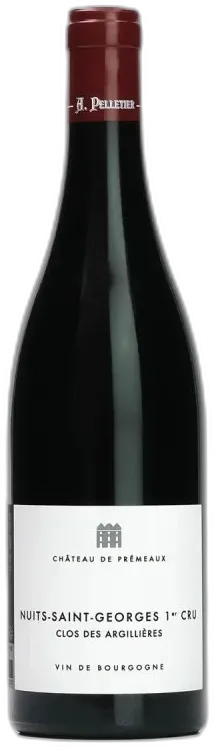 vue du vin Nuits Saint Georges 1er Cru Chateau de Prémeaux