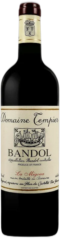 image du vin Bandol Domaine Tempier Lulu et Lucien Famille Peyraud