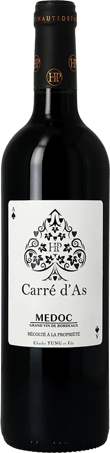 vue du vin Carré d’as Médoc Rouge