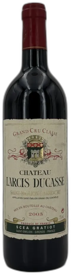 photo du vin Larcis Ducasse