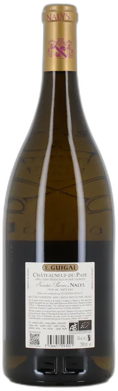 image du vin Magnum Blanc Châteauneuf du Pape Saintes Pierres 2023 Château de Nalys