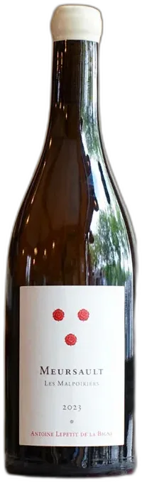 image du vin Meursault "les Malpoiriers" Antoine Lepetit de la Bigne