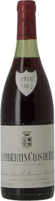 photo du vin Chambertin Clos de Beze Grand Cru