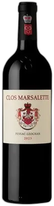 photo du vin Clos Marsalette Pessac-Léognan